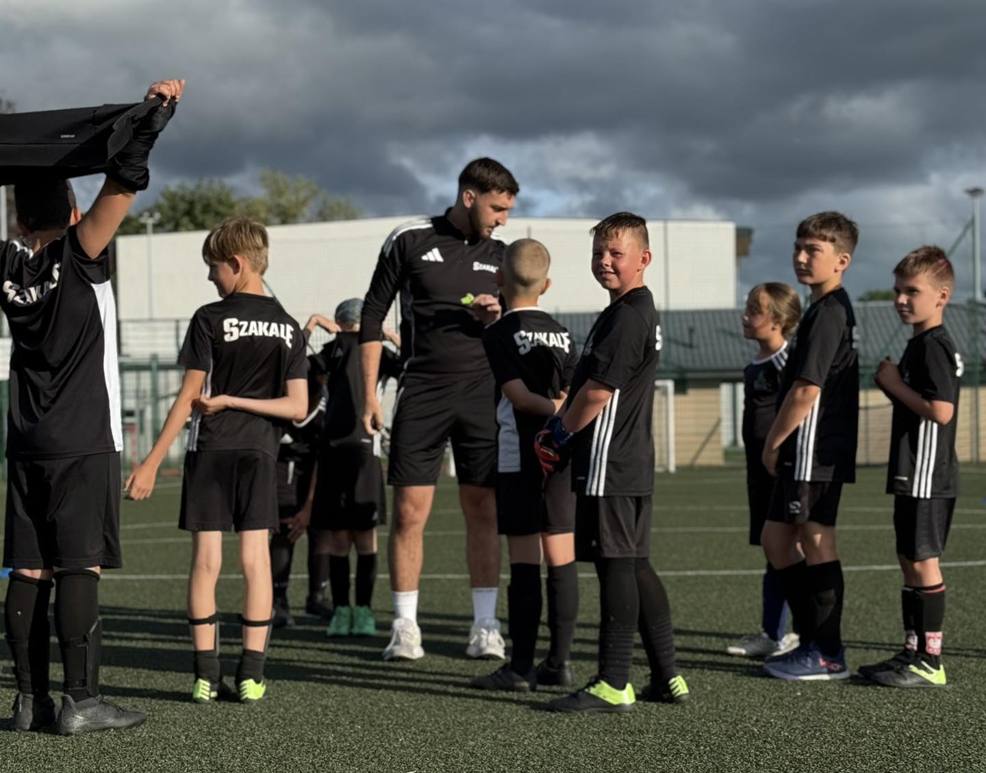 Pierwszy trening z nowym trenerem!