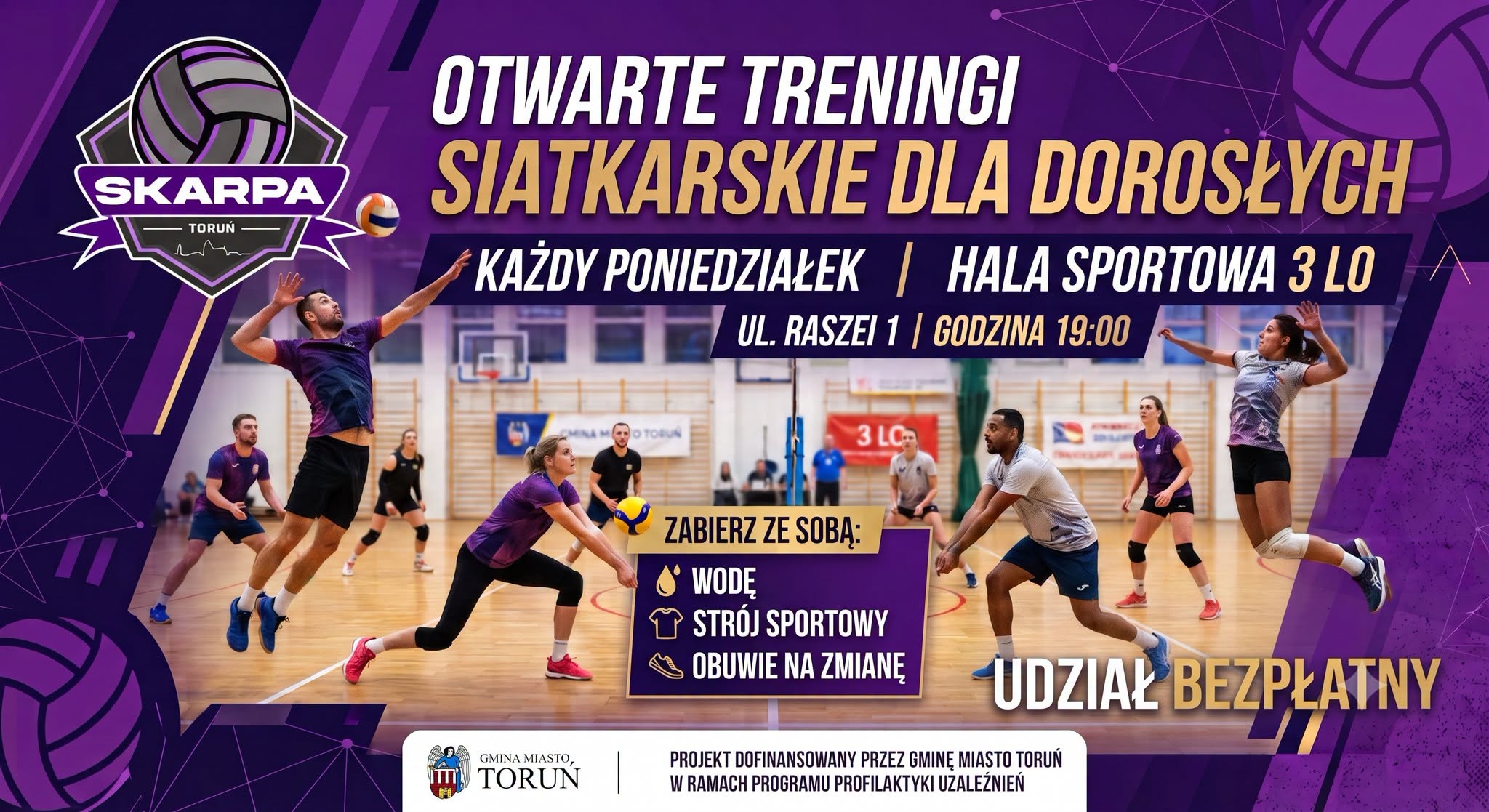 PROFILAKTYKA UZALEŻNIEŃ 2026 - Zapisz się i zabierz strój sportowy:)
