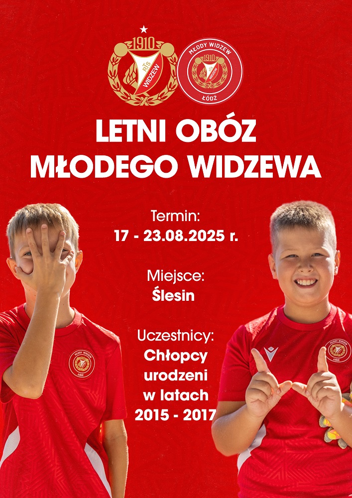 Letni obóz Młodego Widzewa