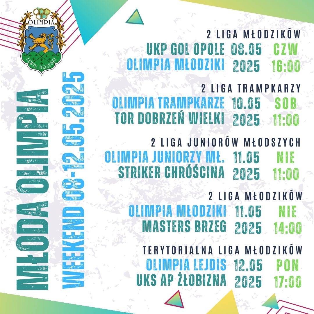 WEEKENDOWE GRANIE MŁODEJ OLIMPII