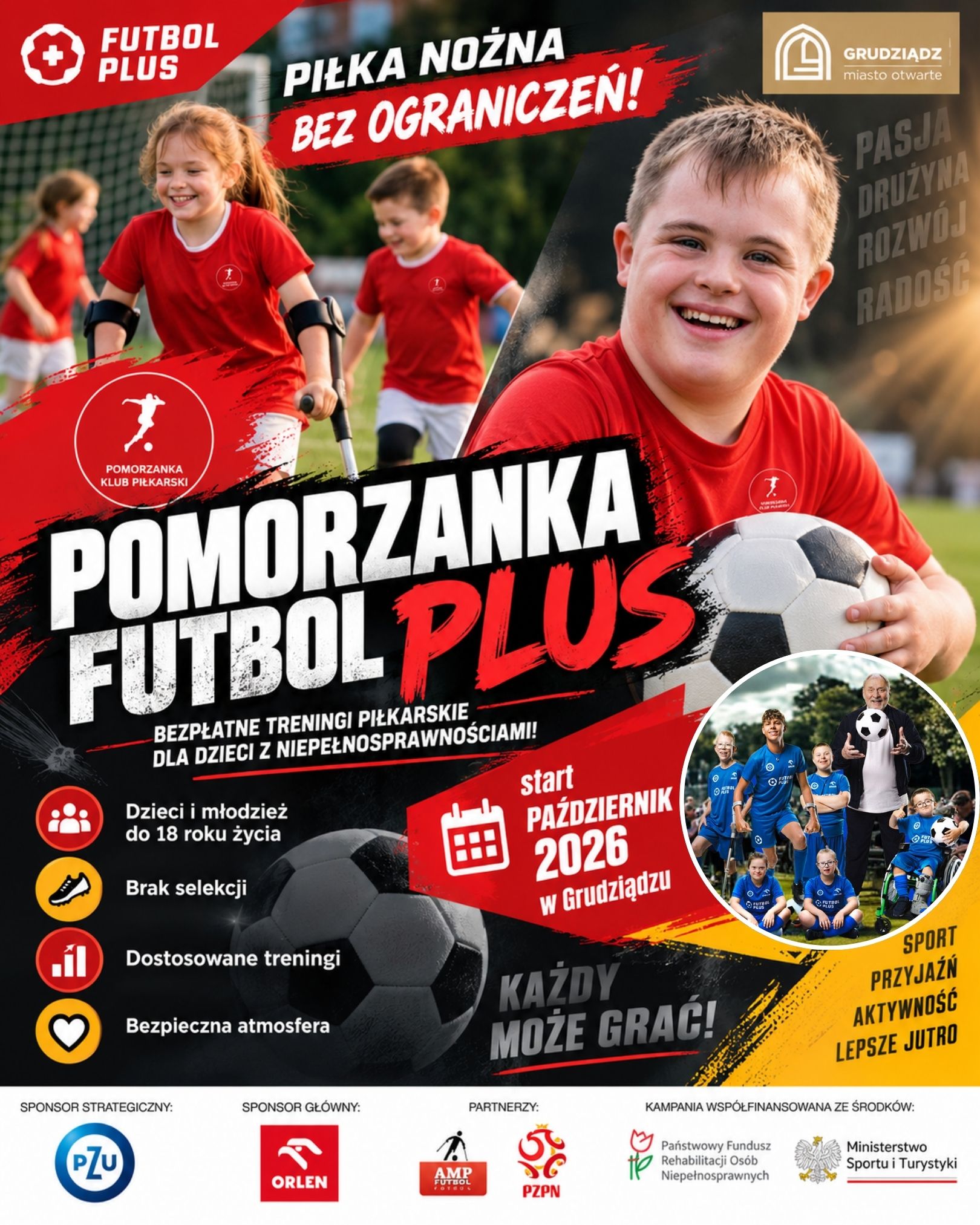 Nowy projekt: Pomorzanka Futbol Plus