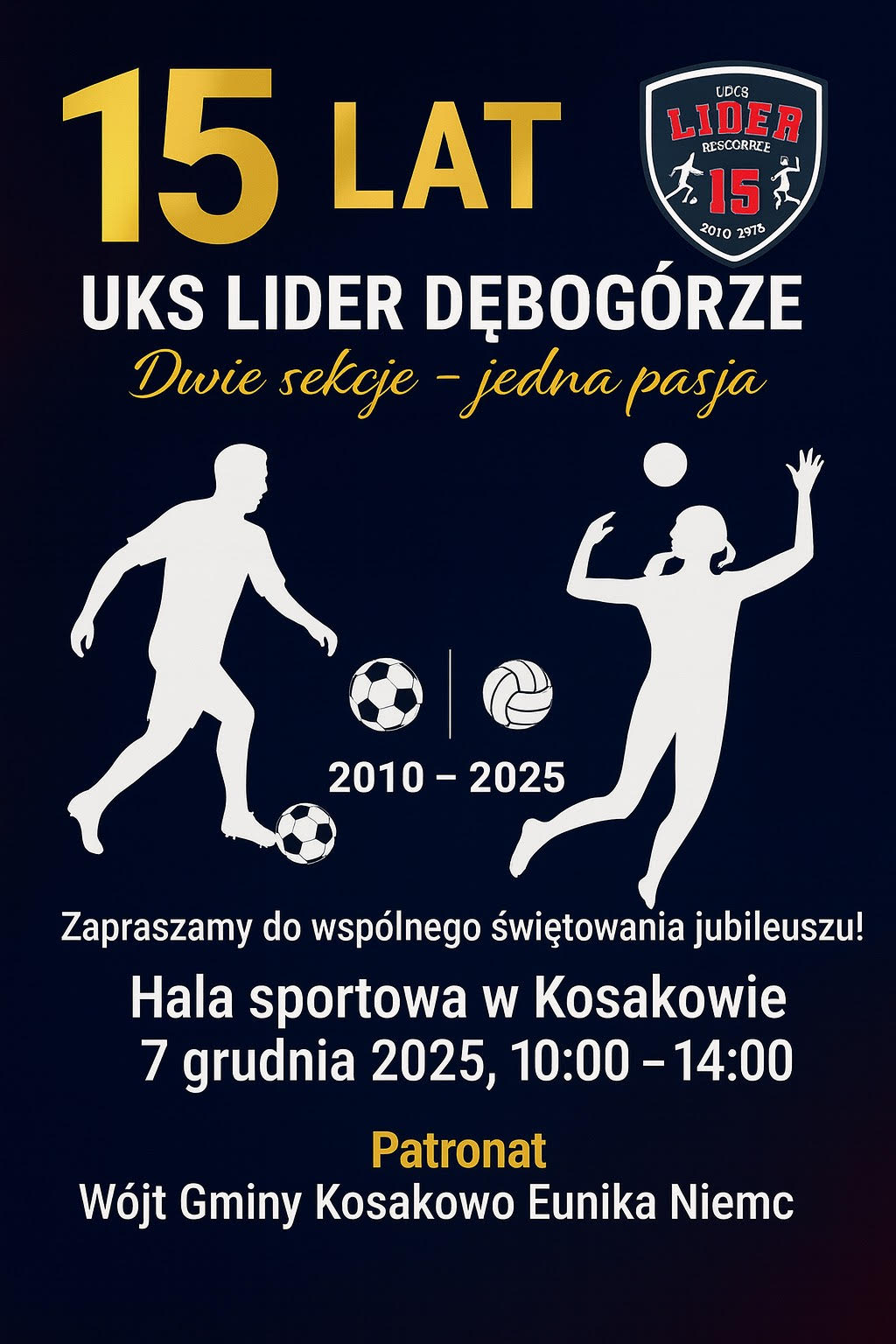 15- lecie UKS Lider Dębogórze