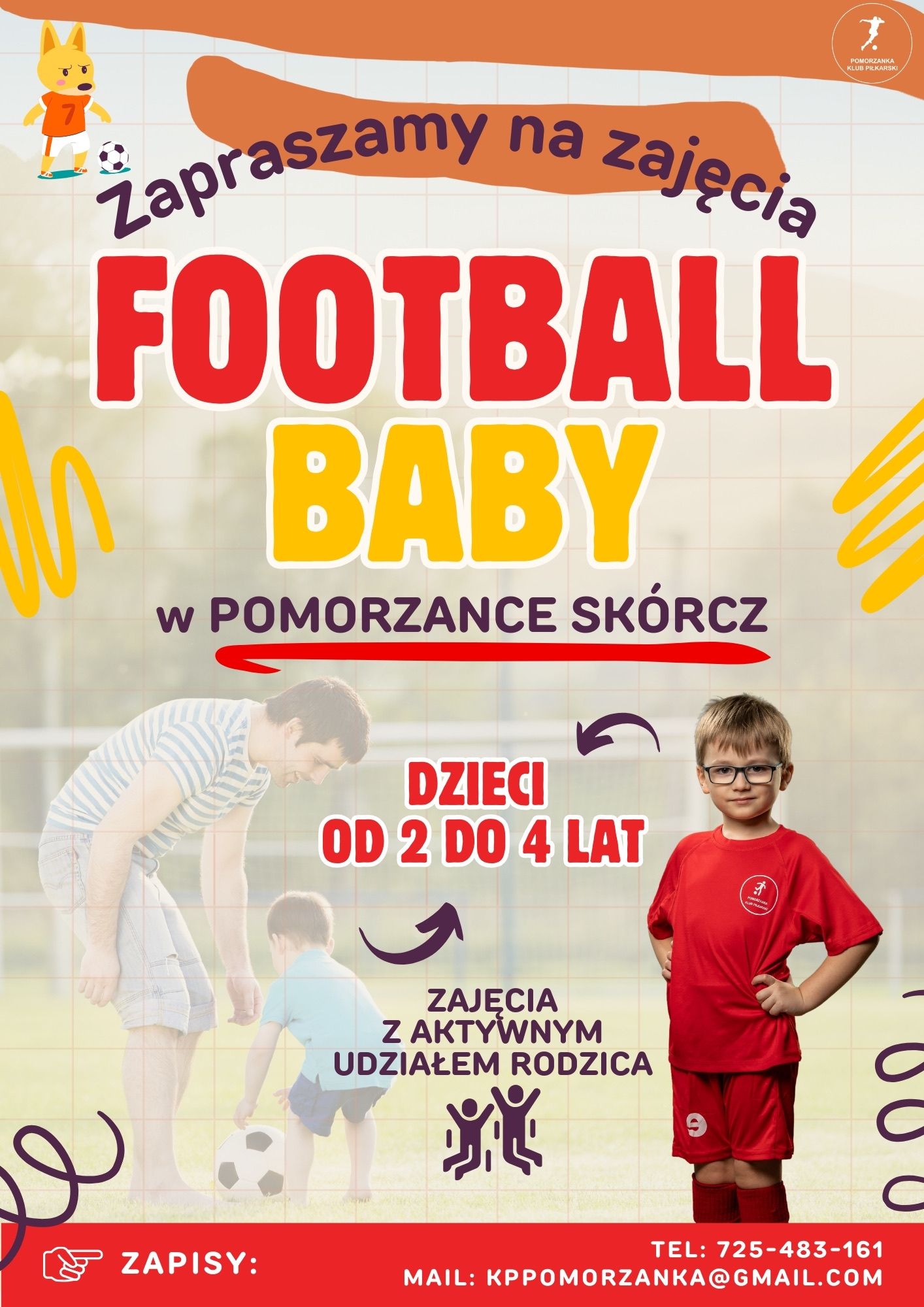 Football Baby w Skórczu