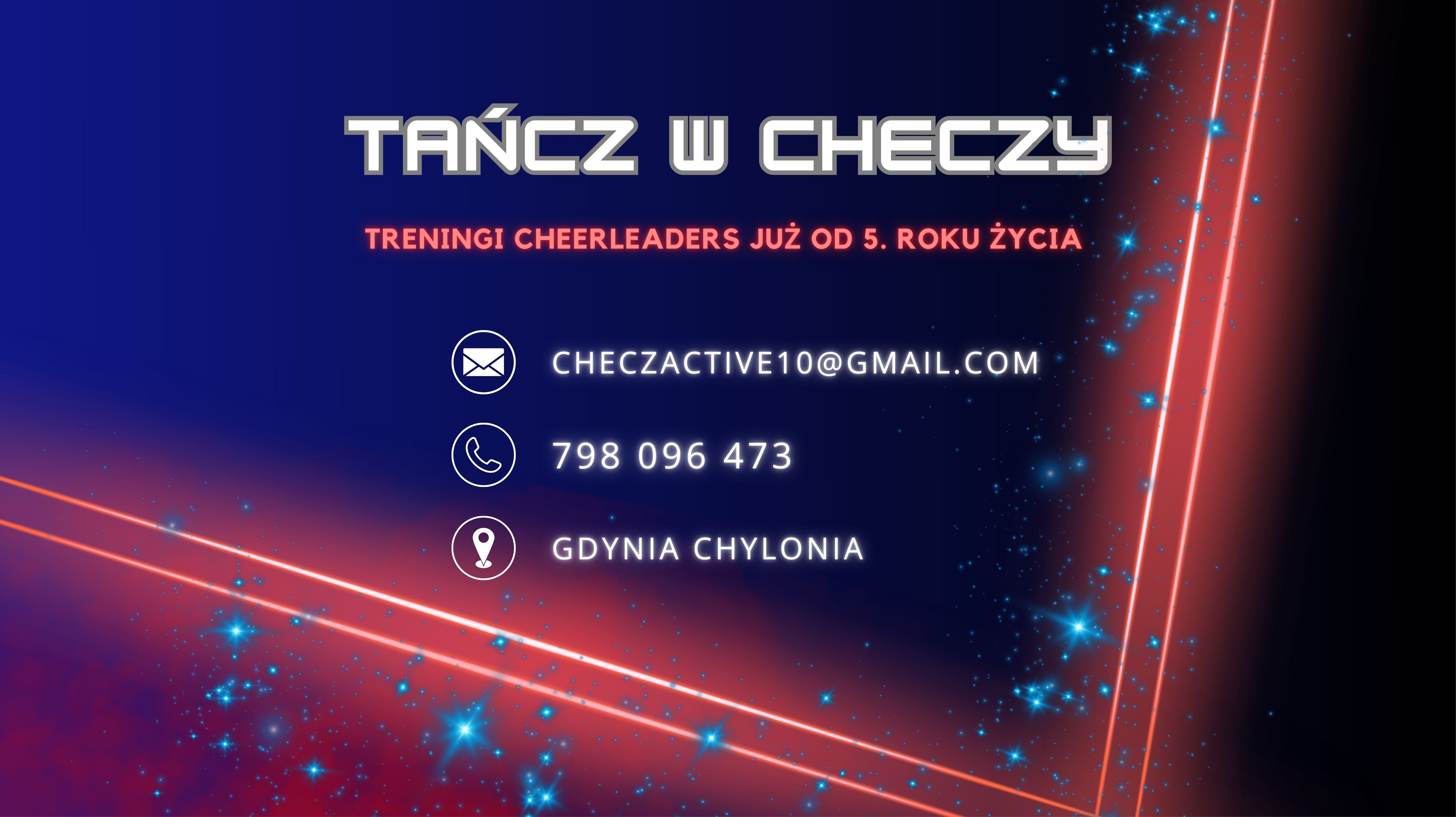 Dołącz do nas - zacznij treningi!