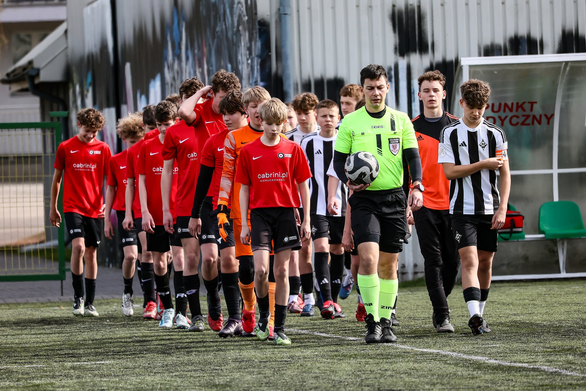 Mecz Ligowy Trampkarzy U14 z Huraganem Wołomin