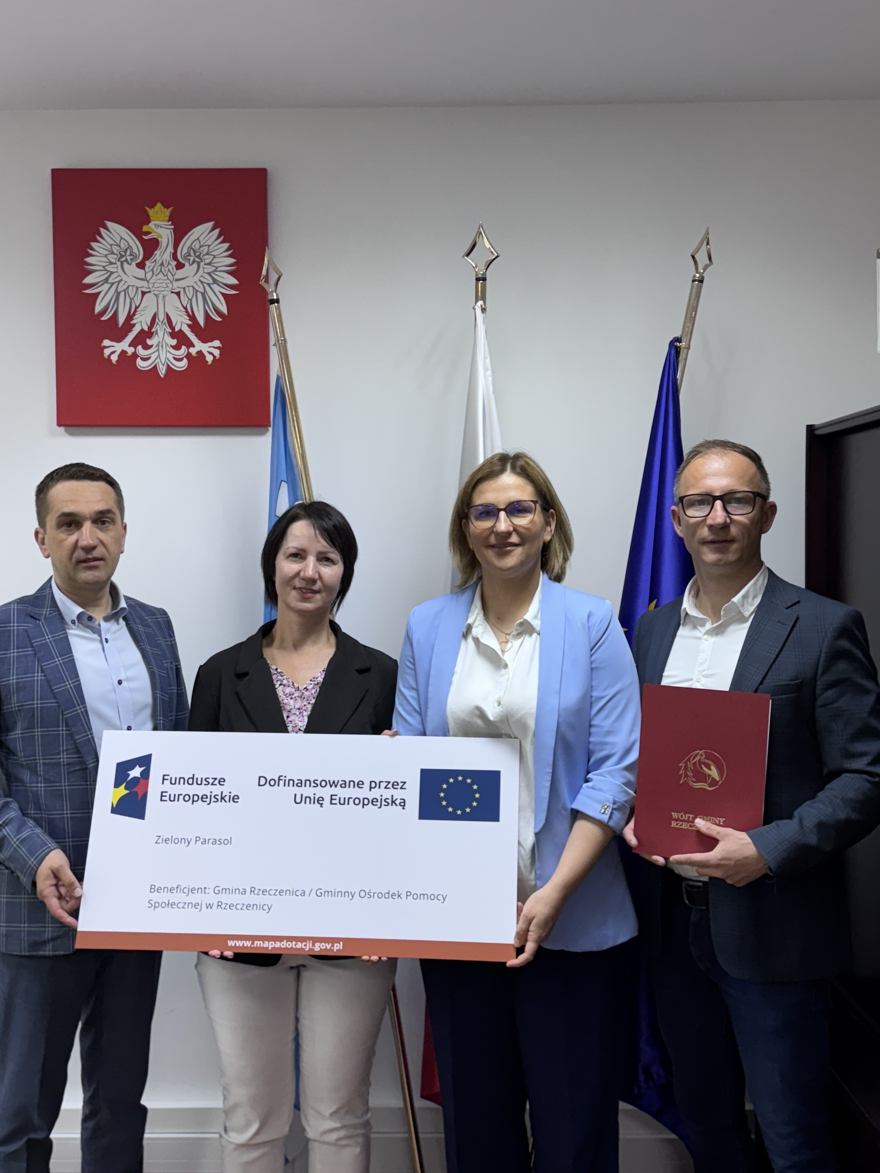 Partnerstwo w realizacji projektu "Zielony Parasol"