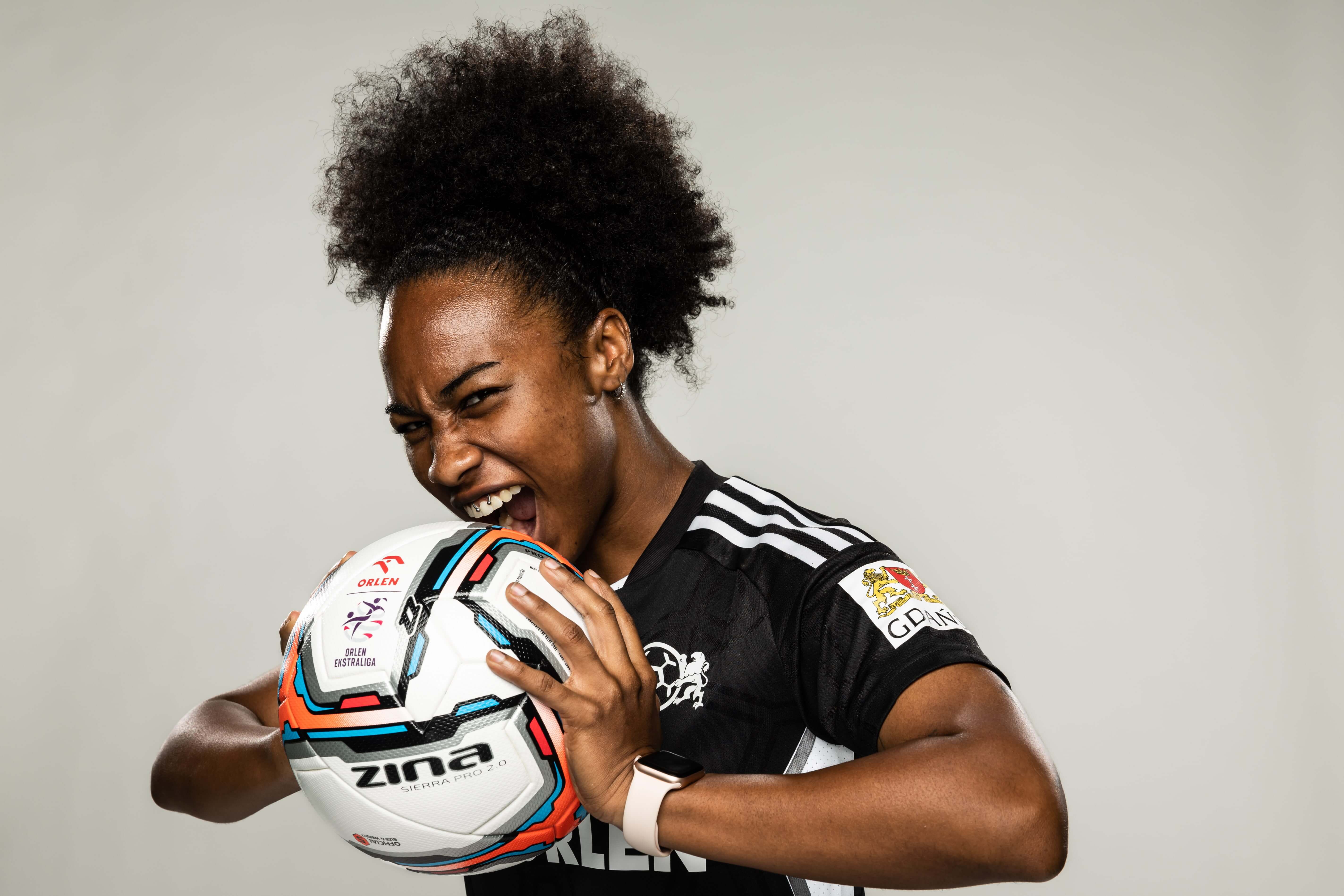 PoznajmySię Tatiana Dabney AP ORLEN Gdańsk kobieca piłka nożna