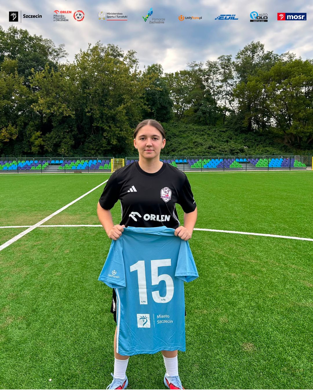 Oliwia Kozioł nową zawodniczką LFA Szczecin! 💜