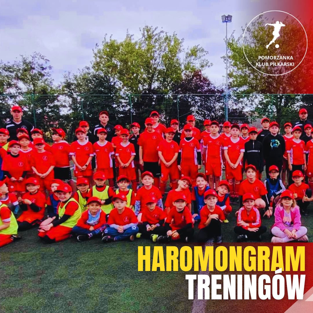 Nowe - wiosenny harmonogram treningów