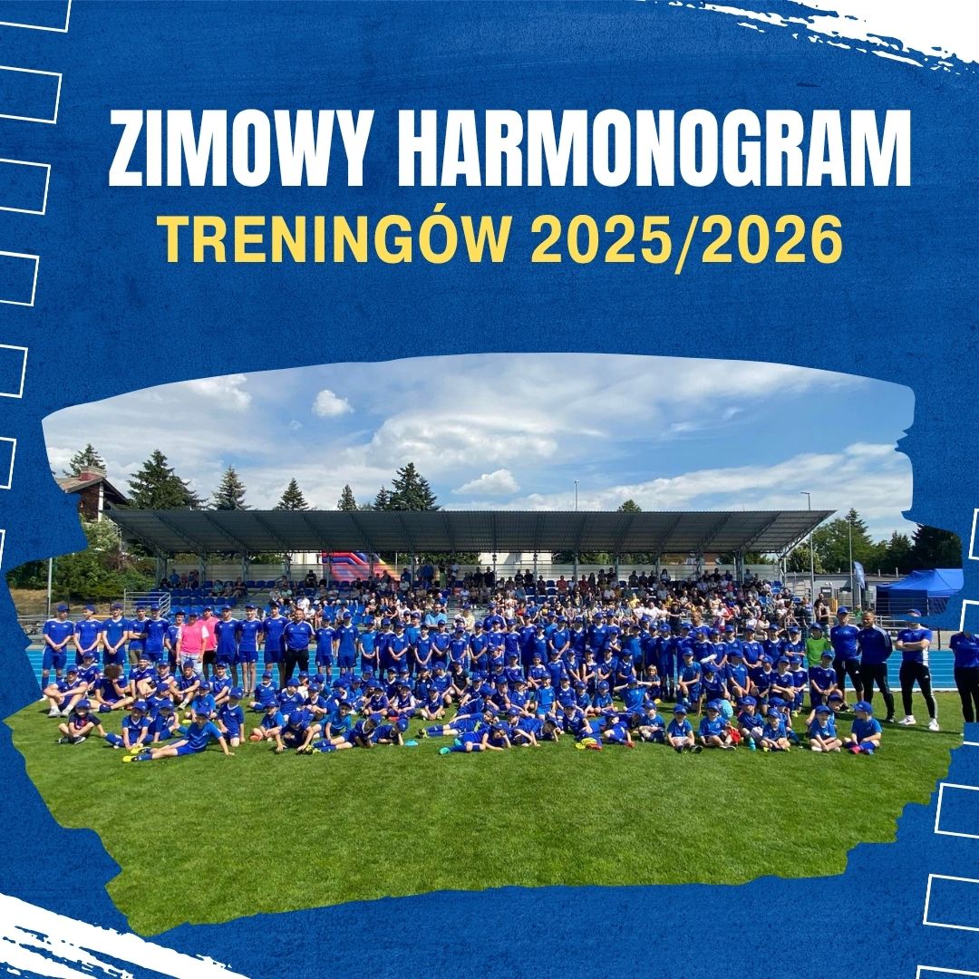 Harmonogram treningów - zima 2025/2026