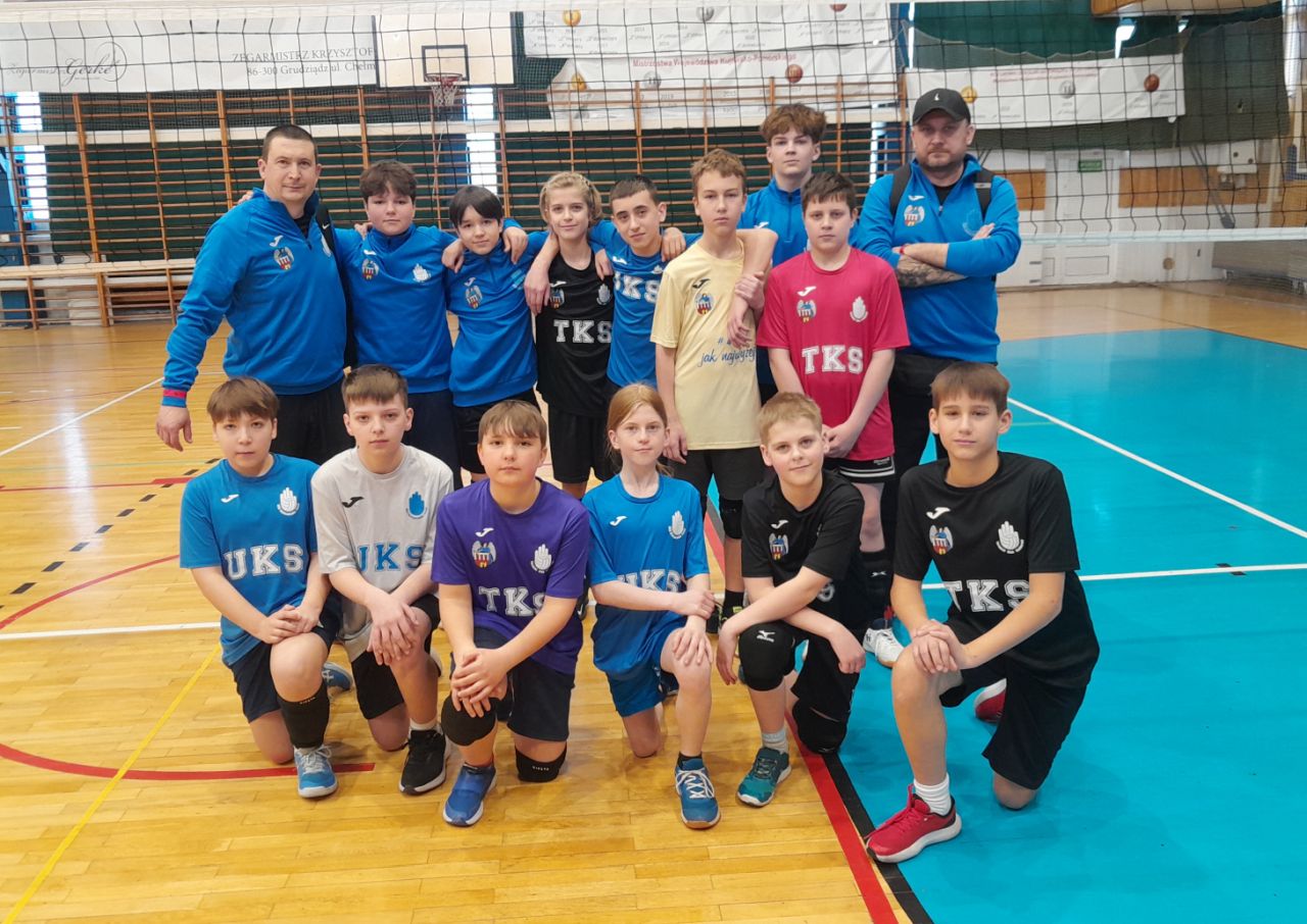 Udany start najmłodszych siatkarzy TKS w KINDER joy of moving - Grudziądz 28.03.2026