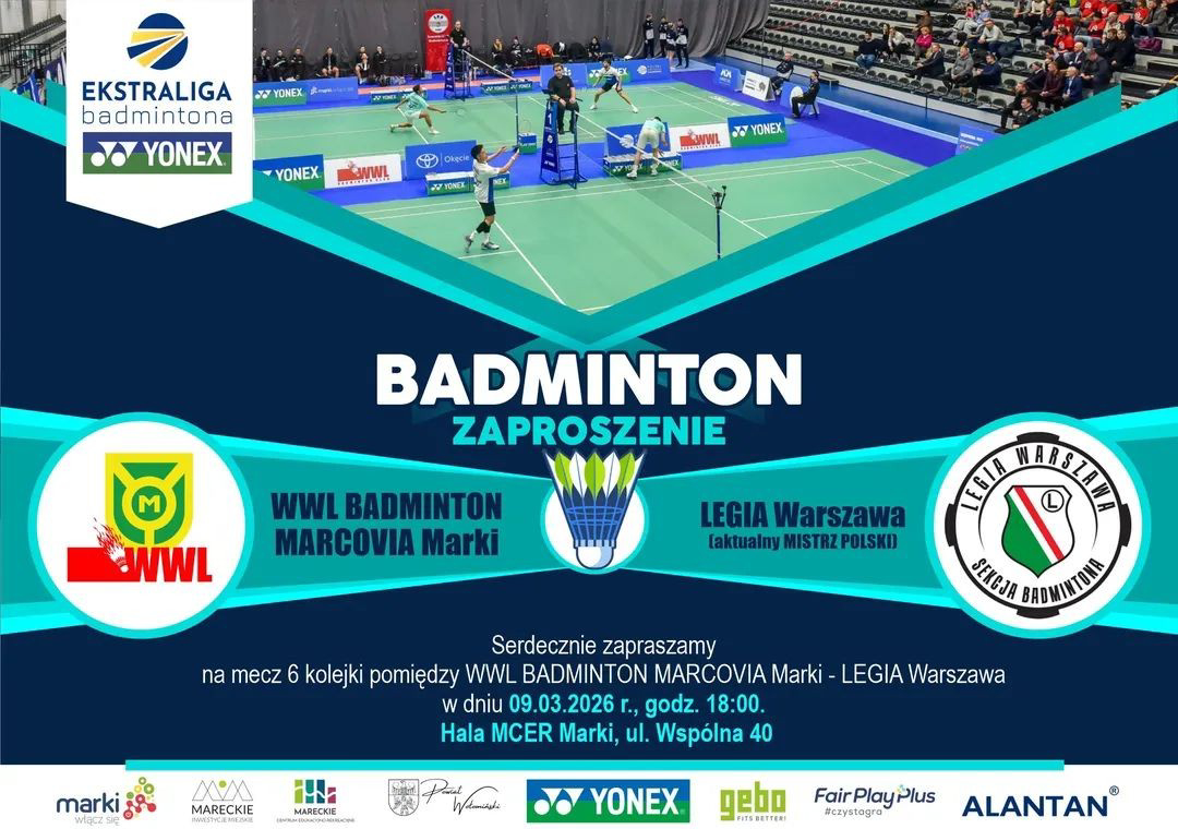 6 kolejka Ekstraligi Badmintona!