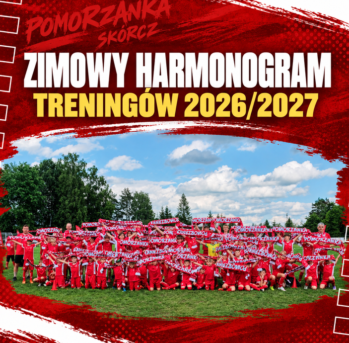 Skórcz - zimowy harmonogram treningów