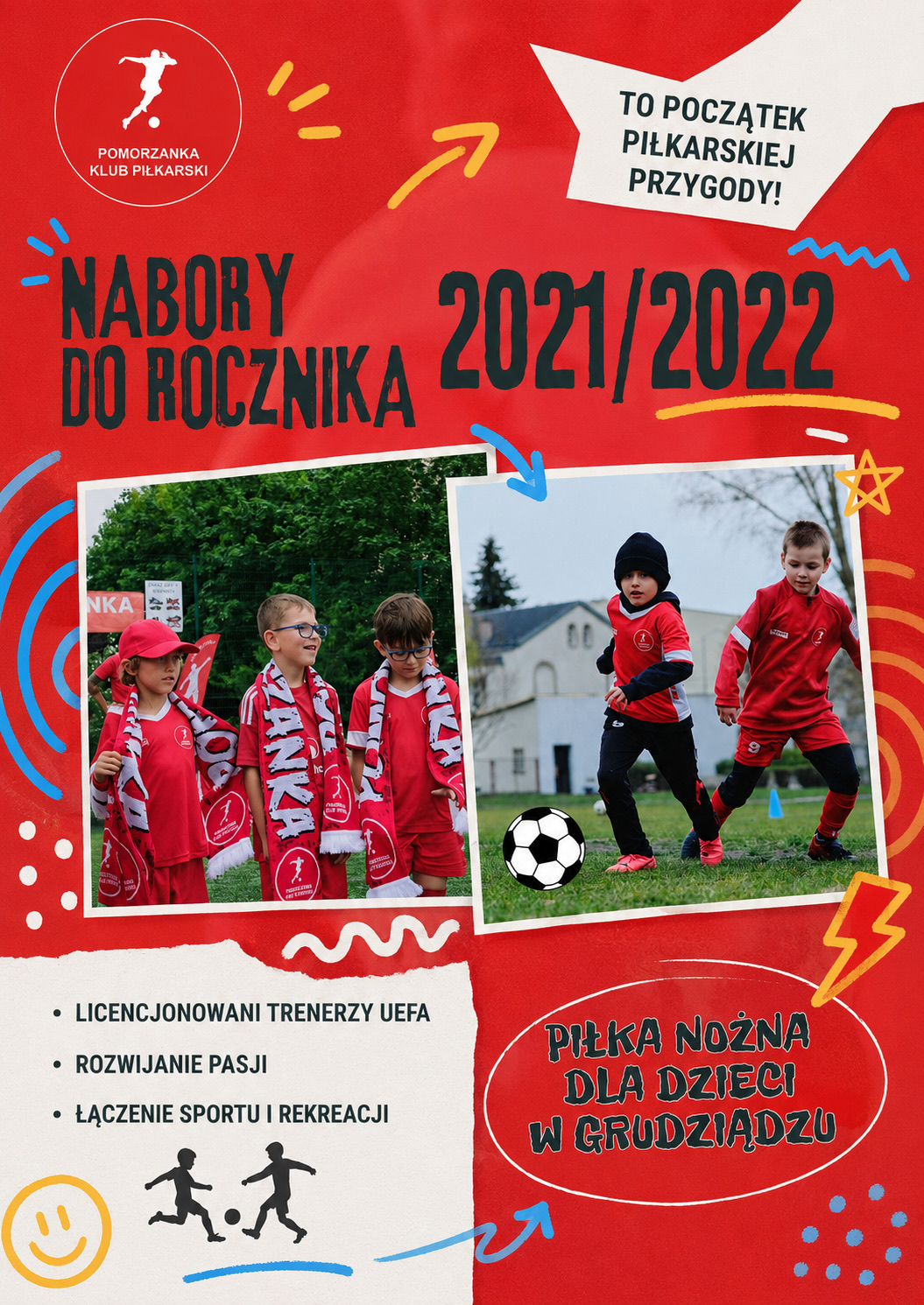 OTWIERAMY NOWĄ GRUPĘ — ROCZNIK 2021/2022!