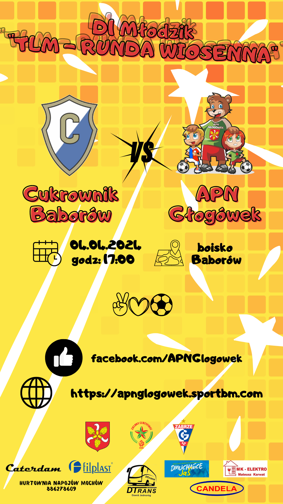 TLM D1 - Cukrownik Baborów vs APNGłogówek