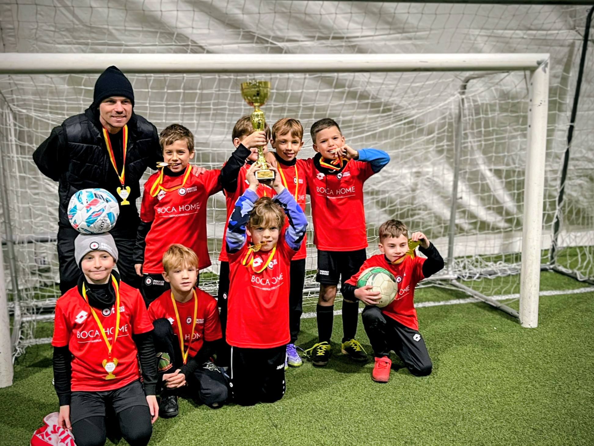 Żaki U9 na ,,Białołęckim Festiwalu Gier"