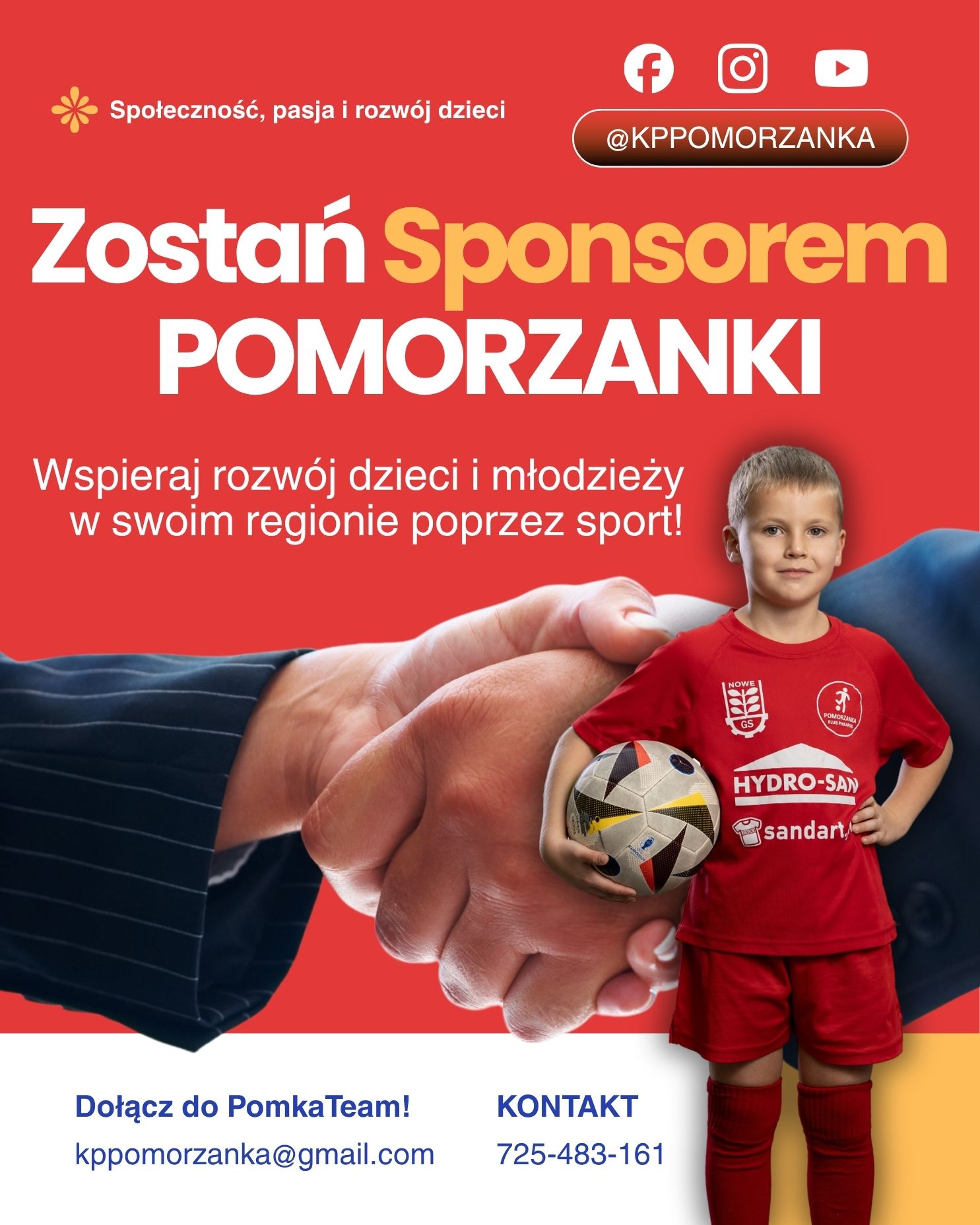 Zostań Sponsorem Pomorzanki!