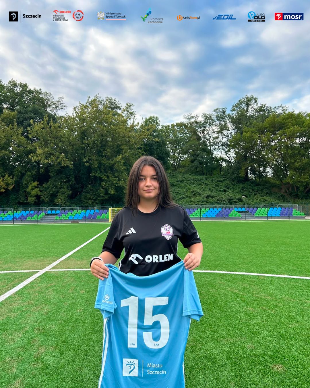 Julia Zielińska nową piłkarką LFA Szczecin! ✍️💜