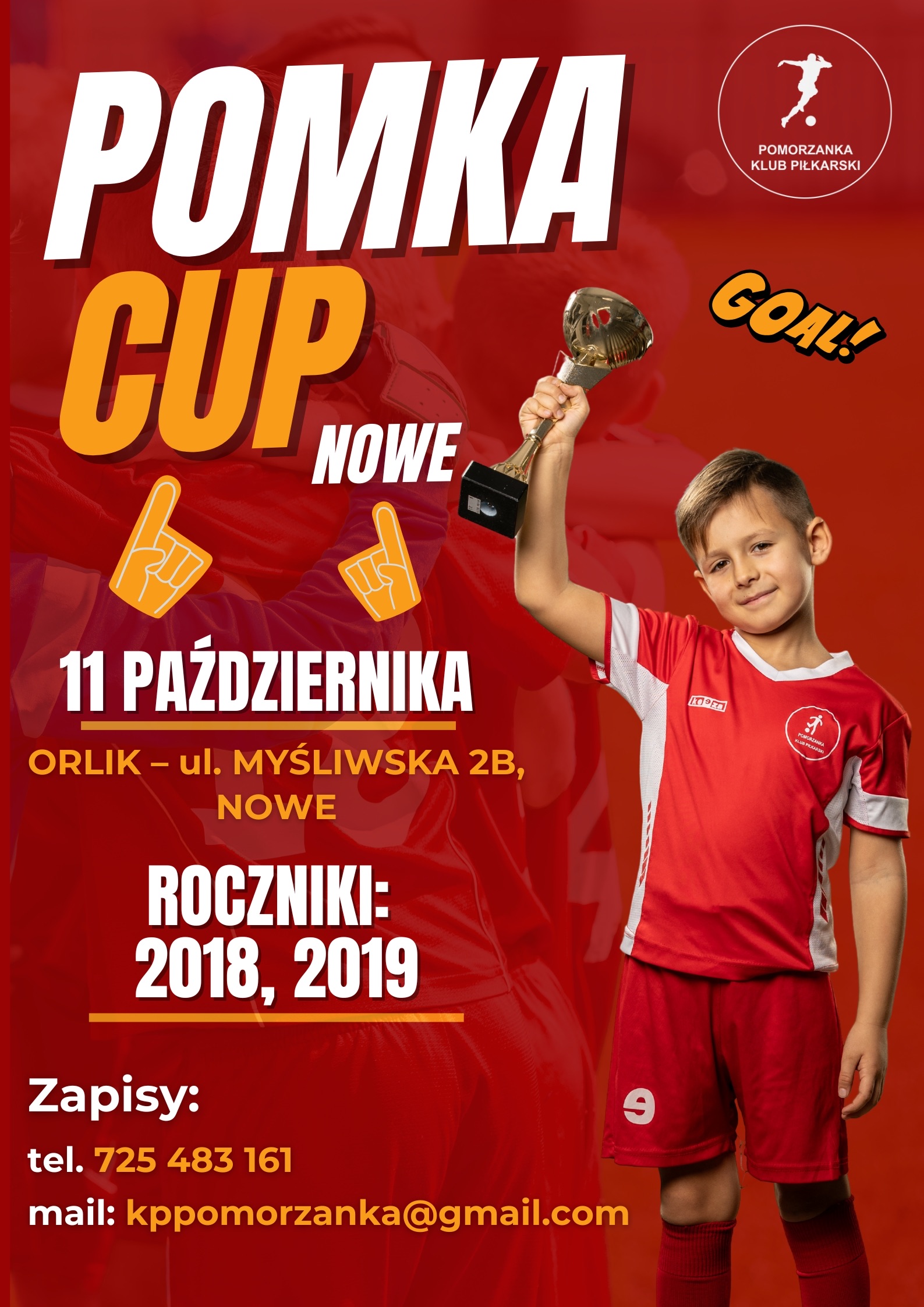 Pomka Cup dla najmłodszych! – startują zapisy