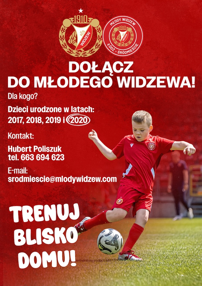 Młody Widzew Śródmieście - nowy punkt Młodego Widzewa na mapie Łodzi