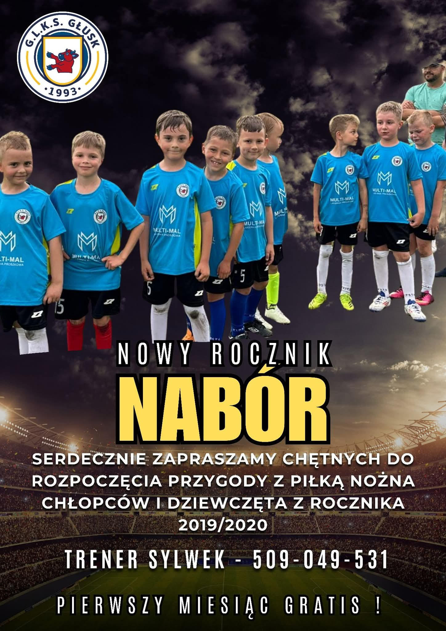 Nabór do rocznika 2019 - 2020