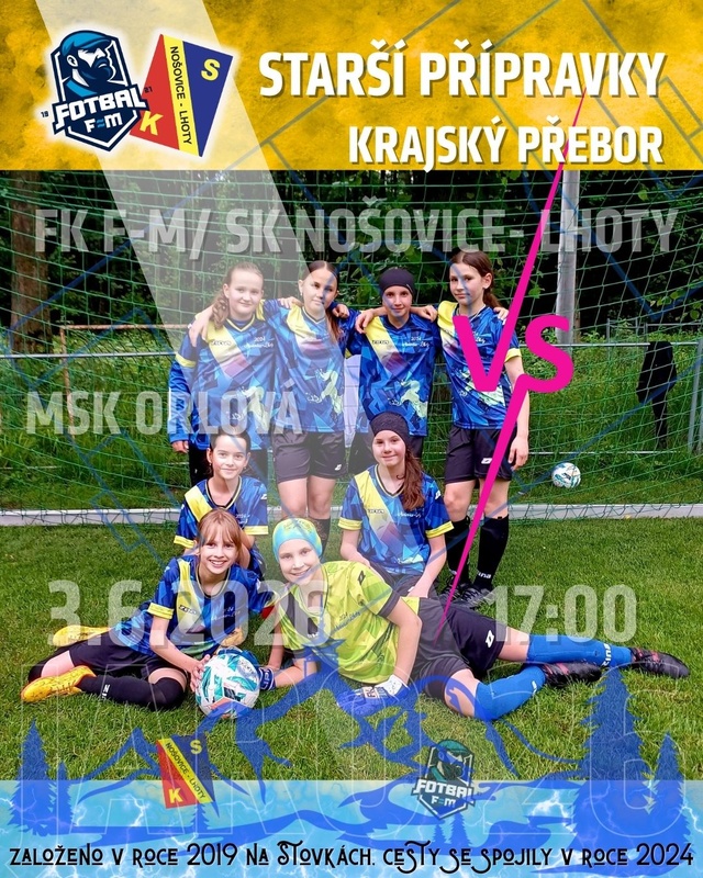 STARŠÍ PŘÍPRAVKA PŘEDVEDLA PARÁDNÍ FOTBALOVÉ PŘEDSTAVENÍ