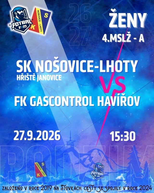 ⚽️💙 ŽENY TENTOKRÁT „DOMA“ V JANOVICÍCH!