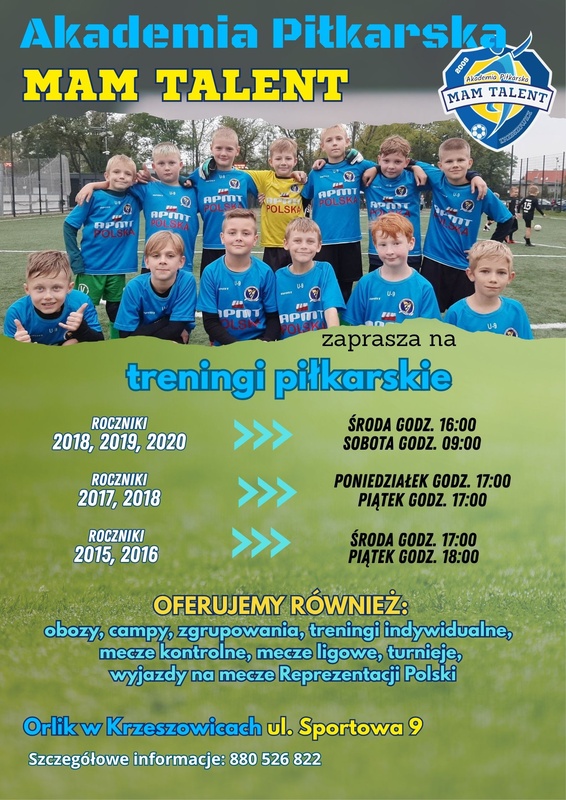 Nabór na treningi piłkarskie