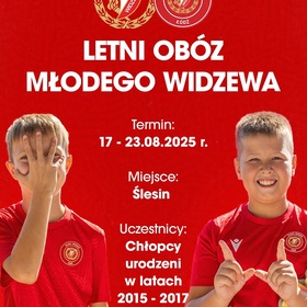Letni obóz Młodego Widzewa