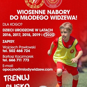 Wiosenne nabory do Młodego Widzewa