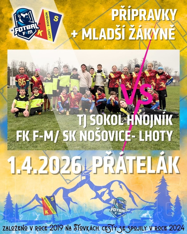💛💙 PŘÍPRAVKY + MLADŠÍ ŽÁKYNĚ – PARÁDNÍ ODPOLEDNE! ⚽☀️