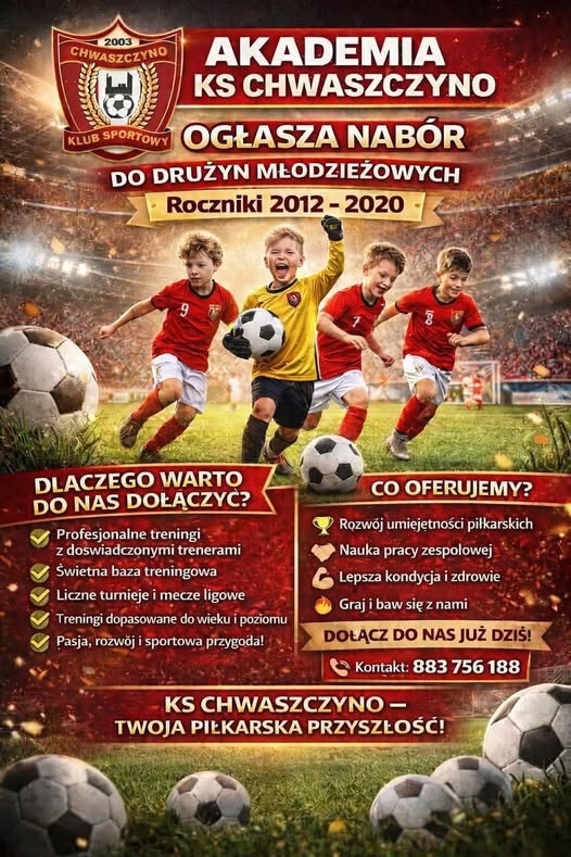 NABÓR 2026 DOŁĄCZ DO PIŁKARSKIEJ PRZYGODY! 🔥
