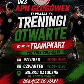 TRENINGI OTWARTE – DOŁĄCZ DO APNGłogówek!
