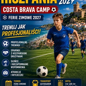Obóz Piłkarski  w Hiszpanii - Ferie 2027