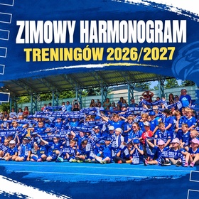 HARMONOGRAM TRENINGÓW – SEZON ZIMOWY 2026/2027