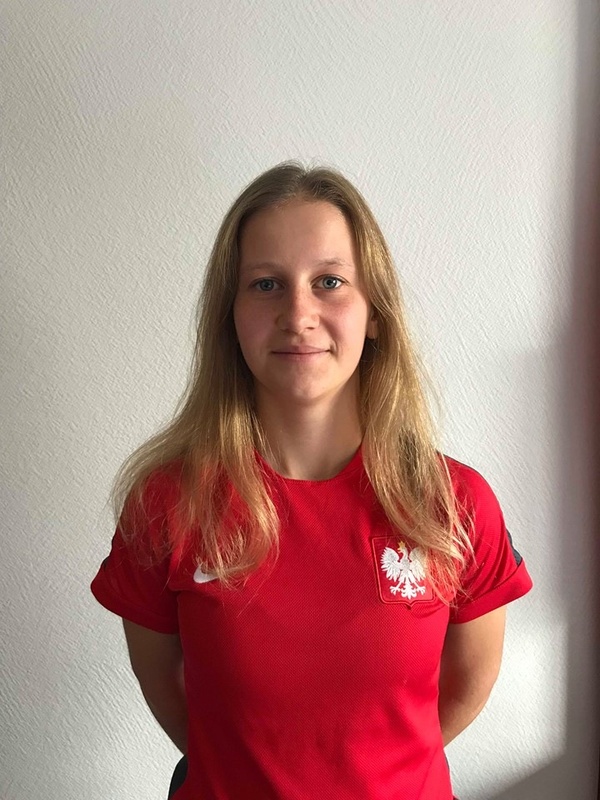 Julia Włodarczyk w kadrze Polski U-19