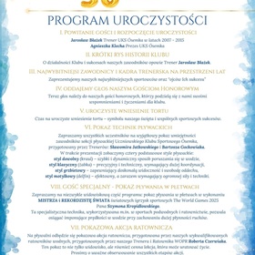 Obchody jubileuszu 30-Lecia UKS Ósemka, 31.08.2025