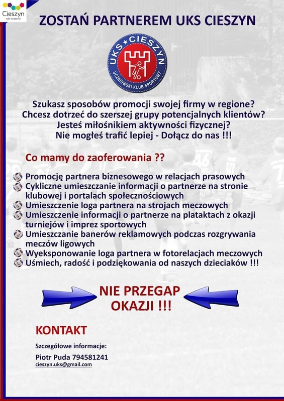 SPONSOR UKS CIESZYN