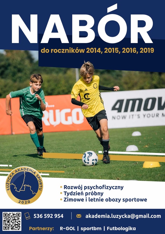 Nabór zawodników w czterech rocznikach!