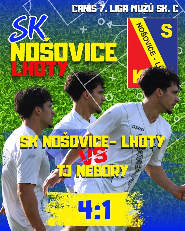 ⚽️ JEŠTĚ SE VRÁTÍME K POSLEDNÍMU DOMÁCÍMU UTKÁNÍ! TŘI BODY S NEBORAMI ZŮSTALY V NOŠOVICÍCH! 💛💙