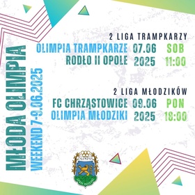 OSTATNIE MECZE MŁODEJ OLIMPII