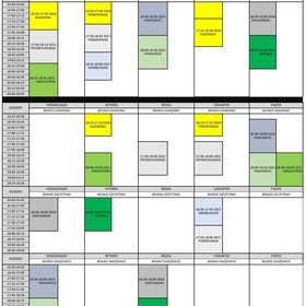 Harmonogram 03.08 - 31.08.2026