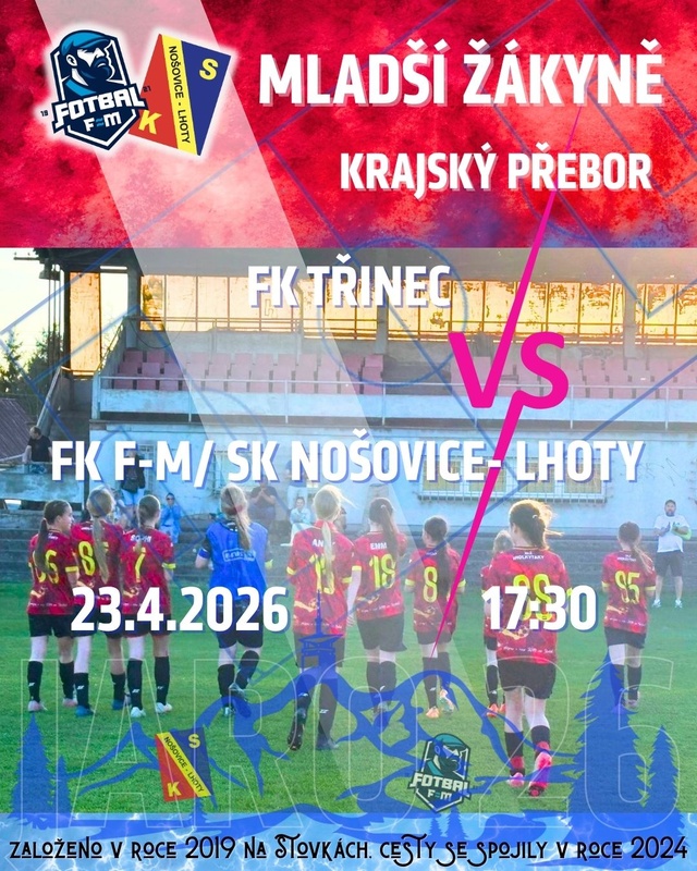 💙💛 MLADŠÍ ŽÁKYNĚ ODEHRÁLY V TŘINCI PARÁDNÍ UTKÁNÍ ⚽👏