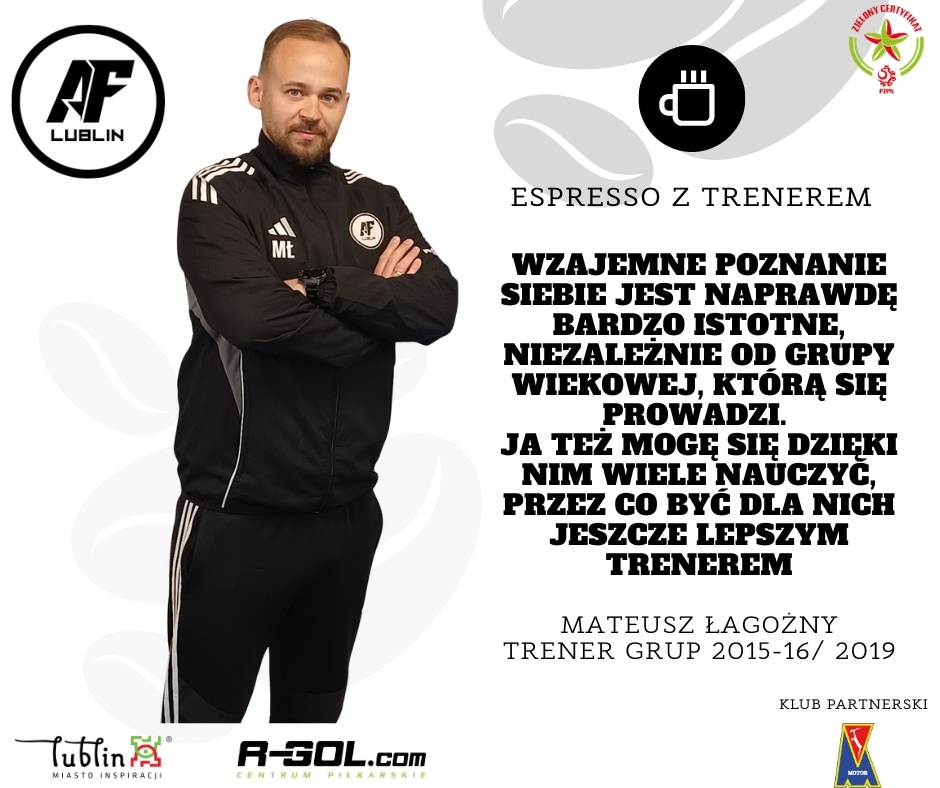 #2 Espresso z Trenerem - Mateusz Łagożny