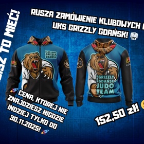 Zamówienie grupowe bluz klubowych UKS Grizzly Gdańsk