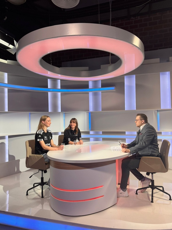 Hanna Mizik i Krystyna Lukas w programie "Cały Ten Sport" - TVP Gdańsk