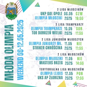 WEEKENDOWE GRANIE MŁODEJ OLIMPII