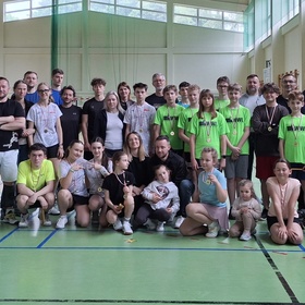 Wewnętrzny turniej WWL Badminton Club 24.05