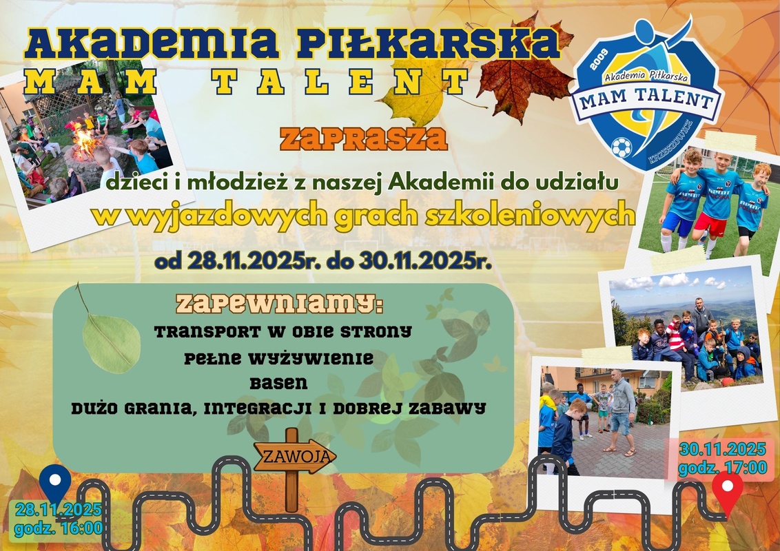 wyjazdowe gry szkoleniowe Zawoja 2025