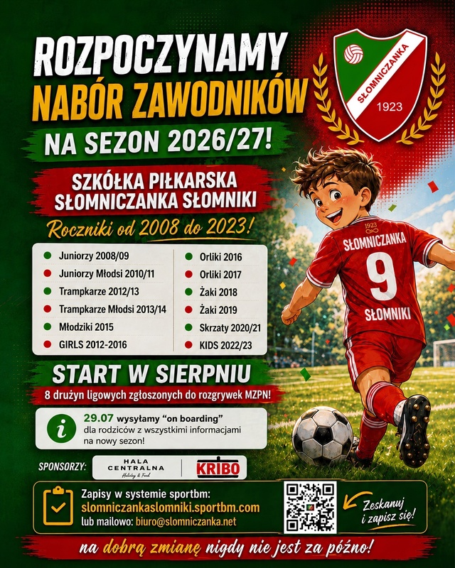 NABORY 2026/27!